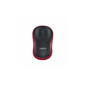 Logitech M185 Wireless Mouse - Red - 910-002237